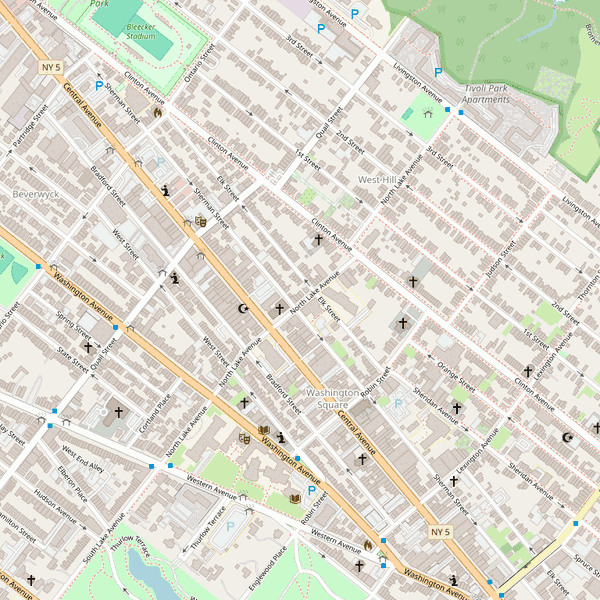Aladdin Halal Market location map