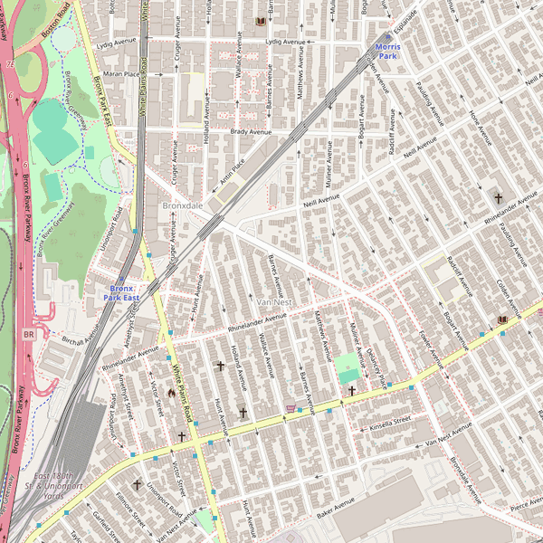 Bronx Muslim Center Weekend Islamic School location map