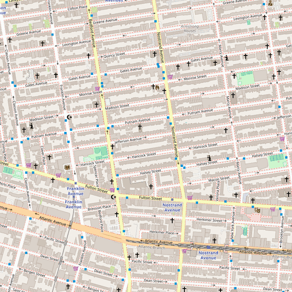 Clara Muhammad School of Masjid Khalifah location map