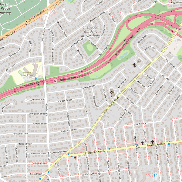 Islamic Center of Long Island location map
