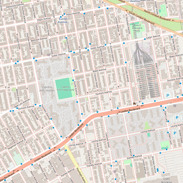 Linden Deli Food Market location map