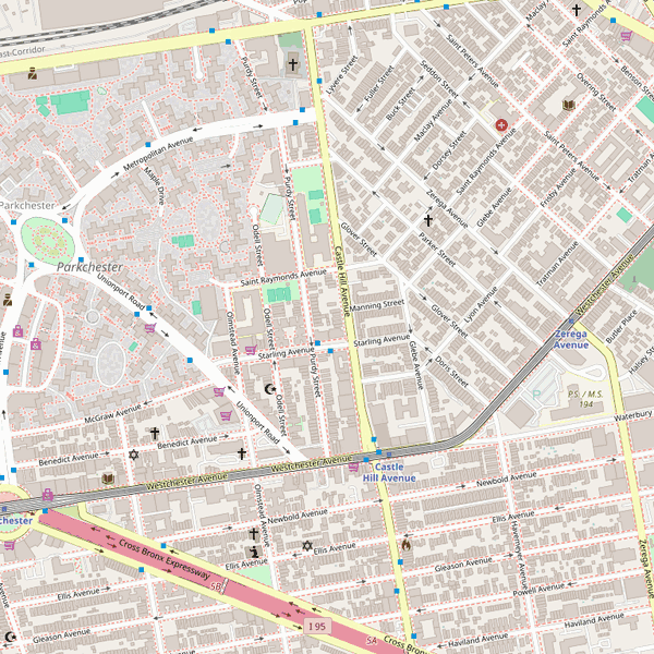 Premium Supermarket location map
